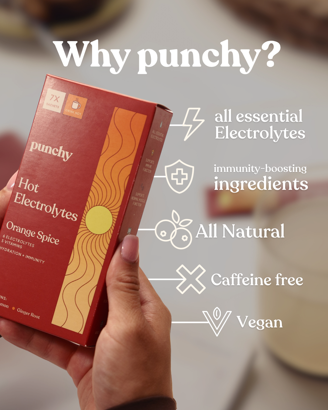 Hot Electrolytes + Immunity - Orange Spice